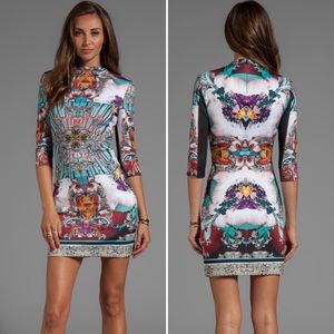 Clover Canyon Revolve royal horses dress S